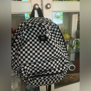 Vans Monochrome Checkered Backpack